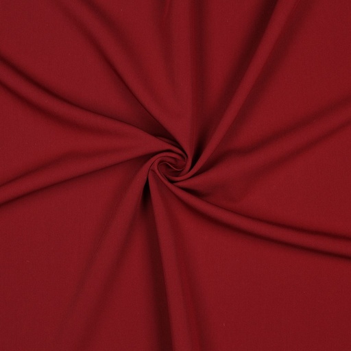 [VE-03785-007] Breedtestretch Gabardine Donkerrood