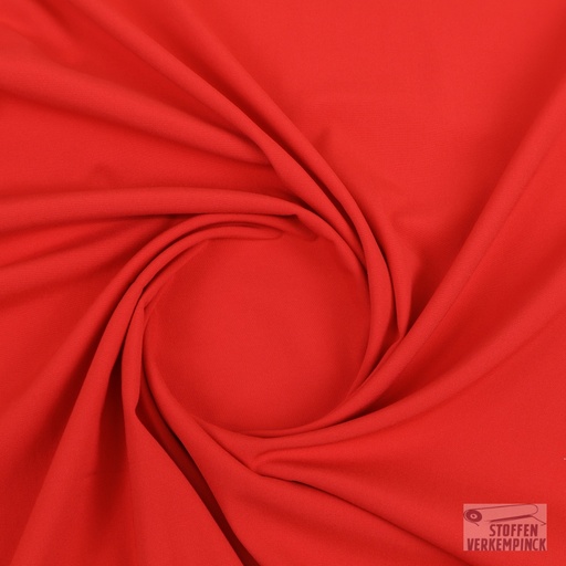 [POL-792418-601] Viscose Uni Twill Stretch Red