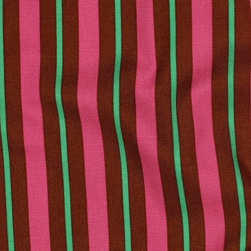 [VE-07145-005] Canvas Stripes Caramel/Pink