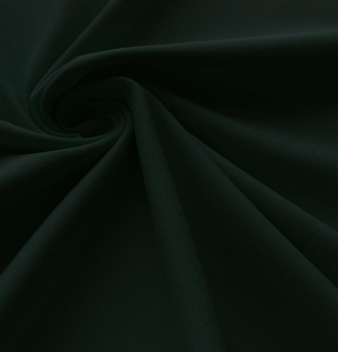 [KI-0380-200] Jersey Katoen Zwaar Donker Groen