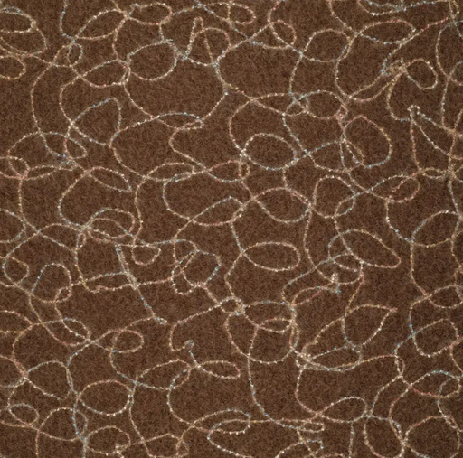 [KI-22229-100] Mantelstof Bouclé Embroidery Lizzy Bruin