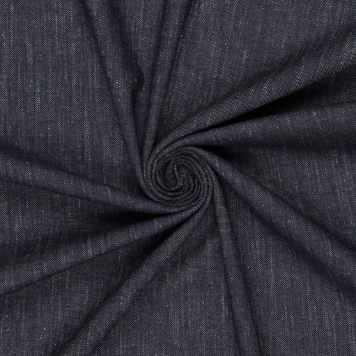 [KI-90174-600] Stretch Denim Linen Navy