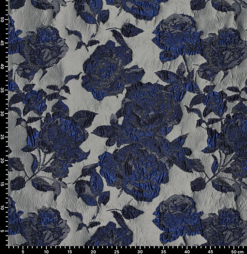 [KI-23186-650] Jacquard Nantes Black/Cobalt