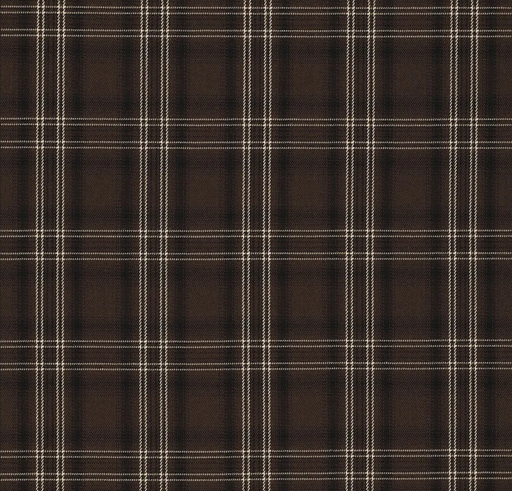 [KI-23226-100] Stretch Glasgow Checks Brown