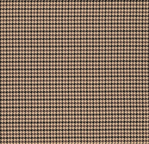 [KI-23229-098] Stretch Stirling Checks Beige/Brown