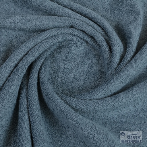 [SA-SPA-PACIFIQUE] Badstof De Luxe met gestikte zelfkant - Denimblue