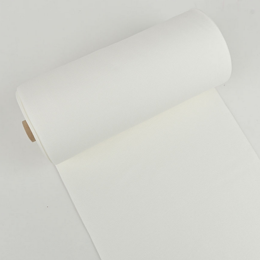 [MU-6100-151] Boordstof Rib Ecru