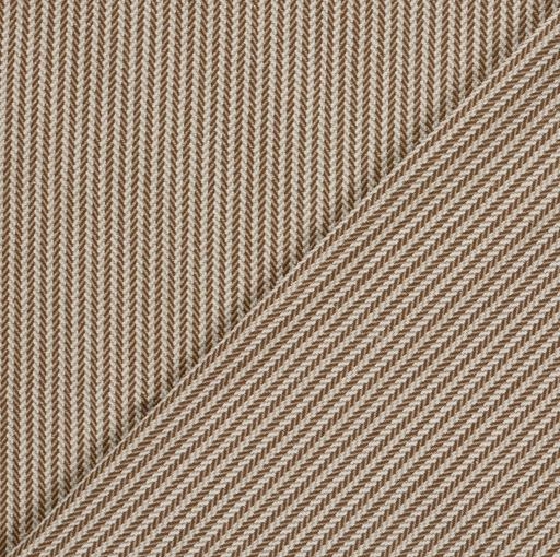 [NO-26070-055] Mantelstof Jacquard Visgraat Brown