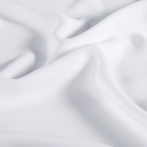 [NO-26005-050] Heavy Crêpe White