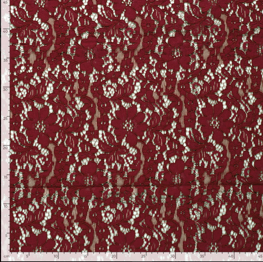 [NO-26002-015] Kant Polyamide/Katoen Dark Red