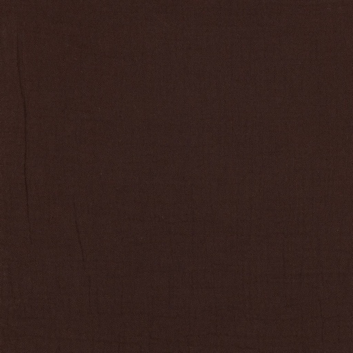 [VE-A3959-085] Double Gauze Bio Dark Brown