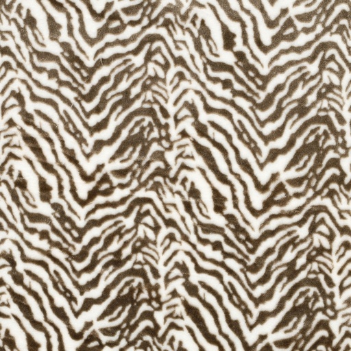 [VE-04856-002] Wellnessfleece Print Zebra Beige