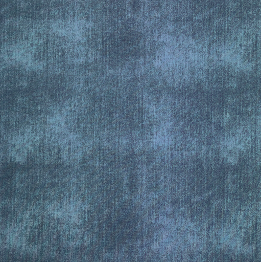 [KV-S2031R-1009] French Terry Print Jeansblue