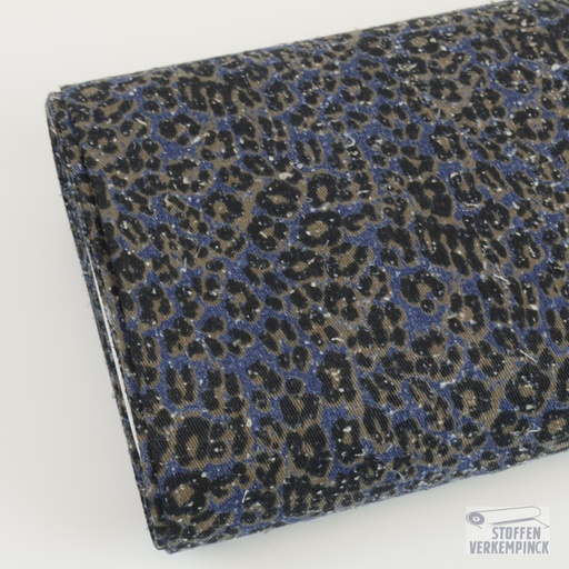 [KV-S2817R-1029] Jeans Damaged Panther Dark Blue