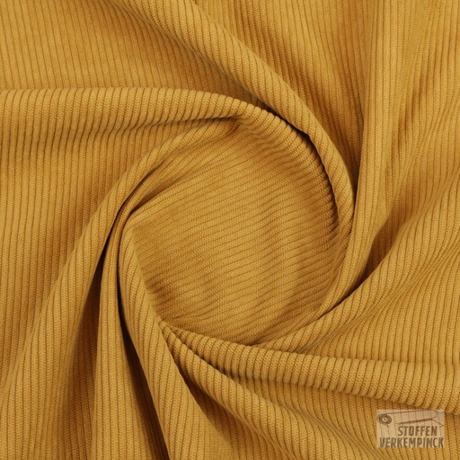 [KV-S2432R-1104] Corduroy Soepel Stretch Ochre