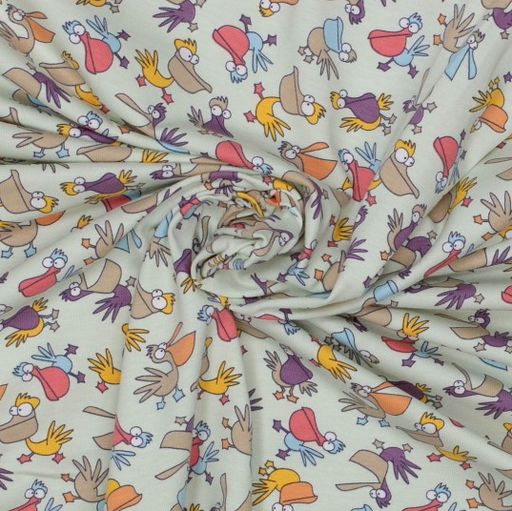 [POL-411028-60] Jersey Katoen Pelican