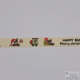 [DBF-89956] Bandje Happy Bear Christmas