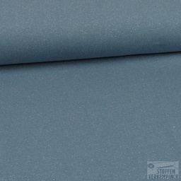 [QT-RS0302-004] Boordstof Glitter Dusty Blue