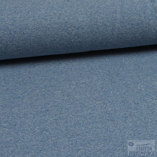 [HE-130.042-3027] Boordstof Mélange Licht Blauw