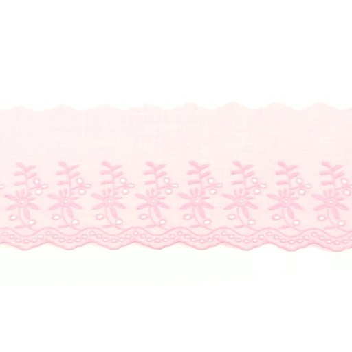 [KV-31463] Broderie Kant Dubbele Bloem