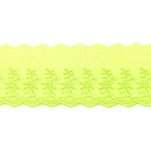 [KV-31466] Broderie Kant Dubbele Bloem