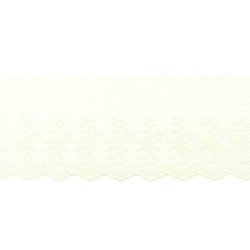 [KV-31470] Broderie Kant Dubbele Bloem