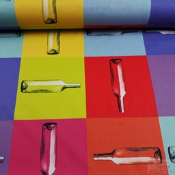 [GL-DIGITAL-MARTINS] Canvas Digitale Print Pop Art Bottles