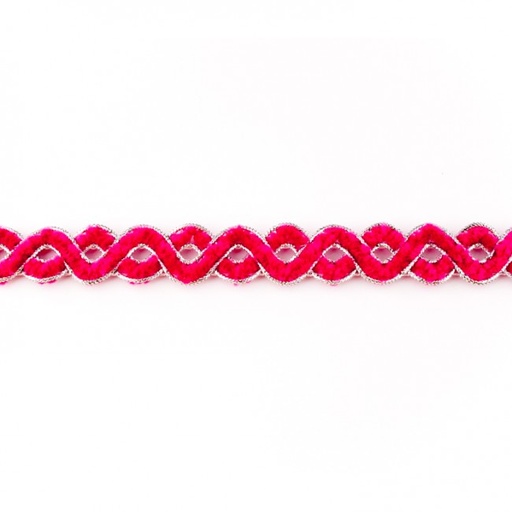 [KV-40830] Chenille Slinger met Zilver 20mm