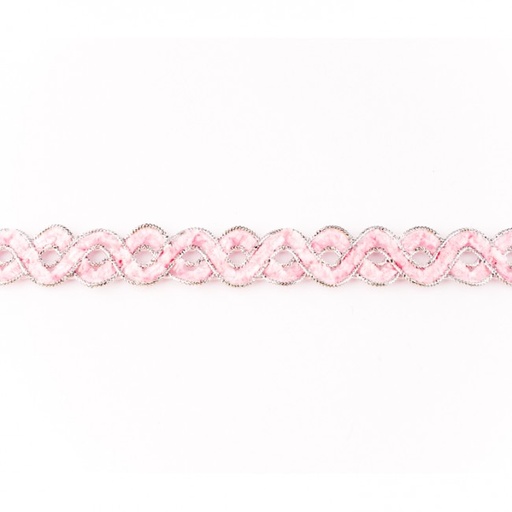 [KV-40832] Chenille Slinger met Zilver 20mm