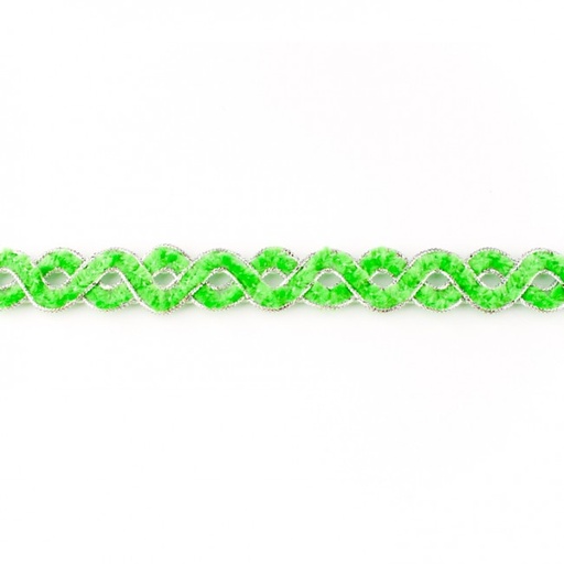 [KV-40833] Chenille Slinger met Zilver 20mm