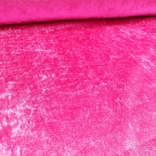 [VE-06508-019] Crushed Velours Pink