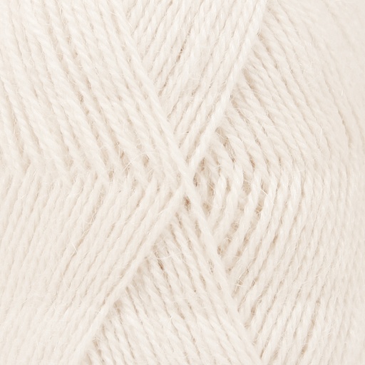 [438-1046100] DROPS ALPACA UNI COLOUR 100 off white