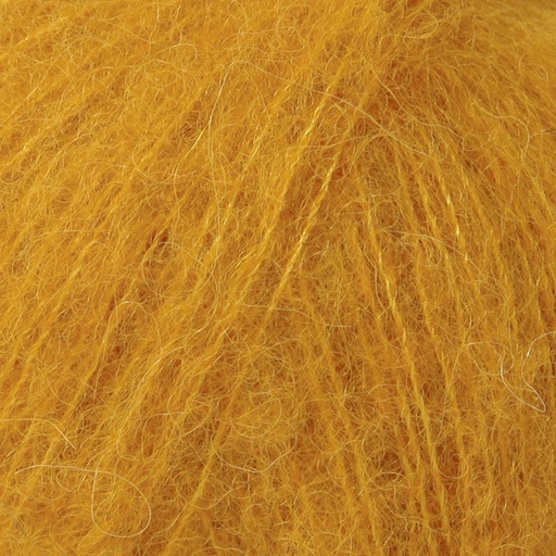 [438-109819] DROPS BRUSHED ALPACA SILK UNI COLOUR 19 curry