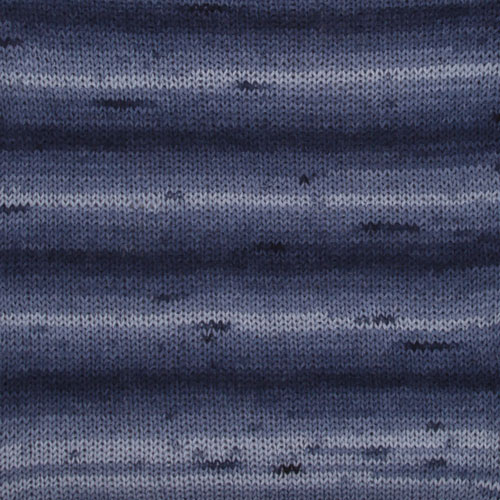[438-1070917] DROPS FABEL LONG PRINT 917 deep ocean
