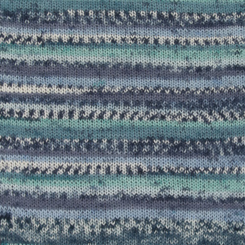 [438-1070522] DROPS FABEL PRINT 522 turquoise/blue