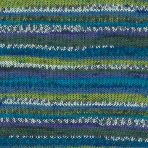 [438-1070677] DROPS FABEL PRINT 677 green/turquoise
