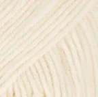 [438-108501] DROPS MERINO EXTRA FINE UNICOLOR 01 off white