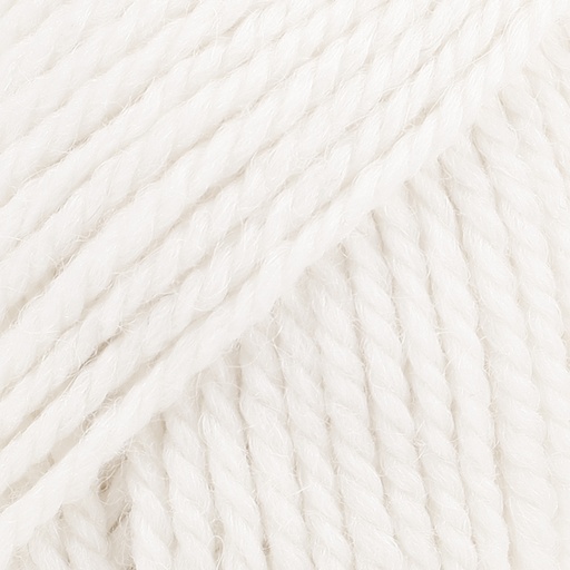 [438-10491101] DROPS NEPAL UNI COLOUR 1101 white