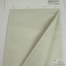 [AZ-DIANA-030] Decostof Jacquard 'Blokjes' Naturel