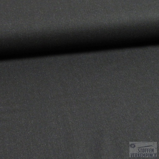 [ZA-001810-04] Gabardine Merino Antraciet