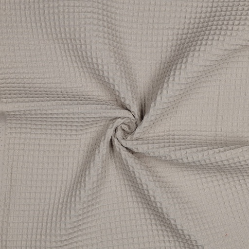 [VE-06227-008] Gewafeld Katoen Beige