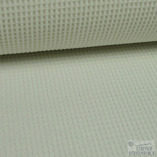 [VE-06227-005] Gewafeld Katoen Ecru