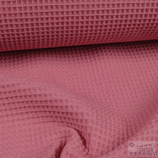 [VE-06227-014] Gewafeld Katoen Roze