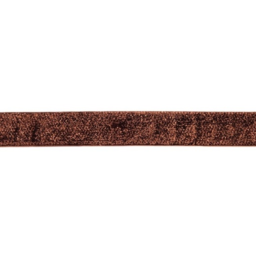 [KV-44322] Glitterband 25mm Bruin