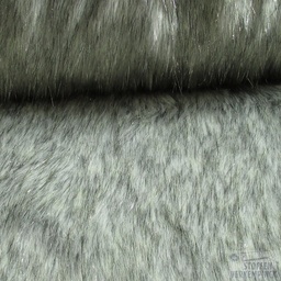 [QT-FU1063-061] Glittery Fur Silver