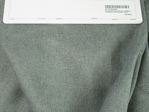 [GE-77004-0840] Gordijnstof Kamerhoog 'woleffect' met Looddraad
