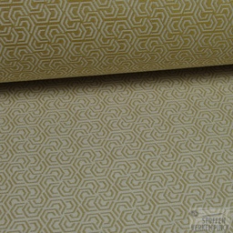 [VI-DUVAL-MOSTAZA] Jacquard Zeshoek Mosterd