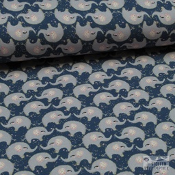 [MU-5066-1107] Jersey Digital Elephants Navy