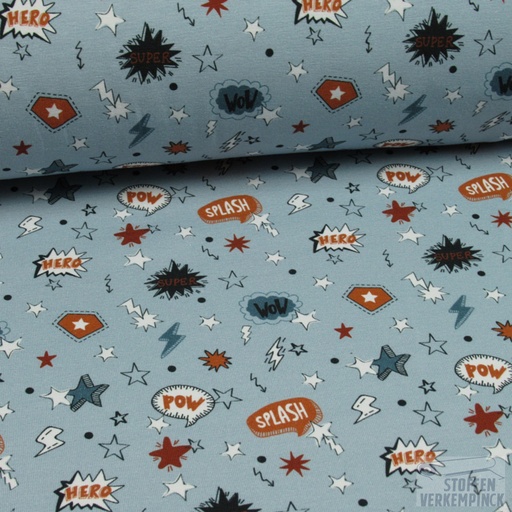 [MC-PUNTOHERO-7002] Jersey Bio Print 'Pow' 'Wow'....