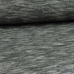 [NO-12346-068] Jersey Picqué Striped Grey